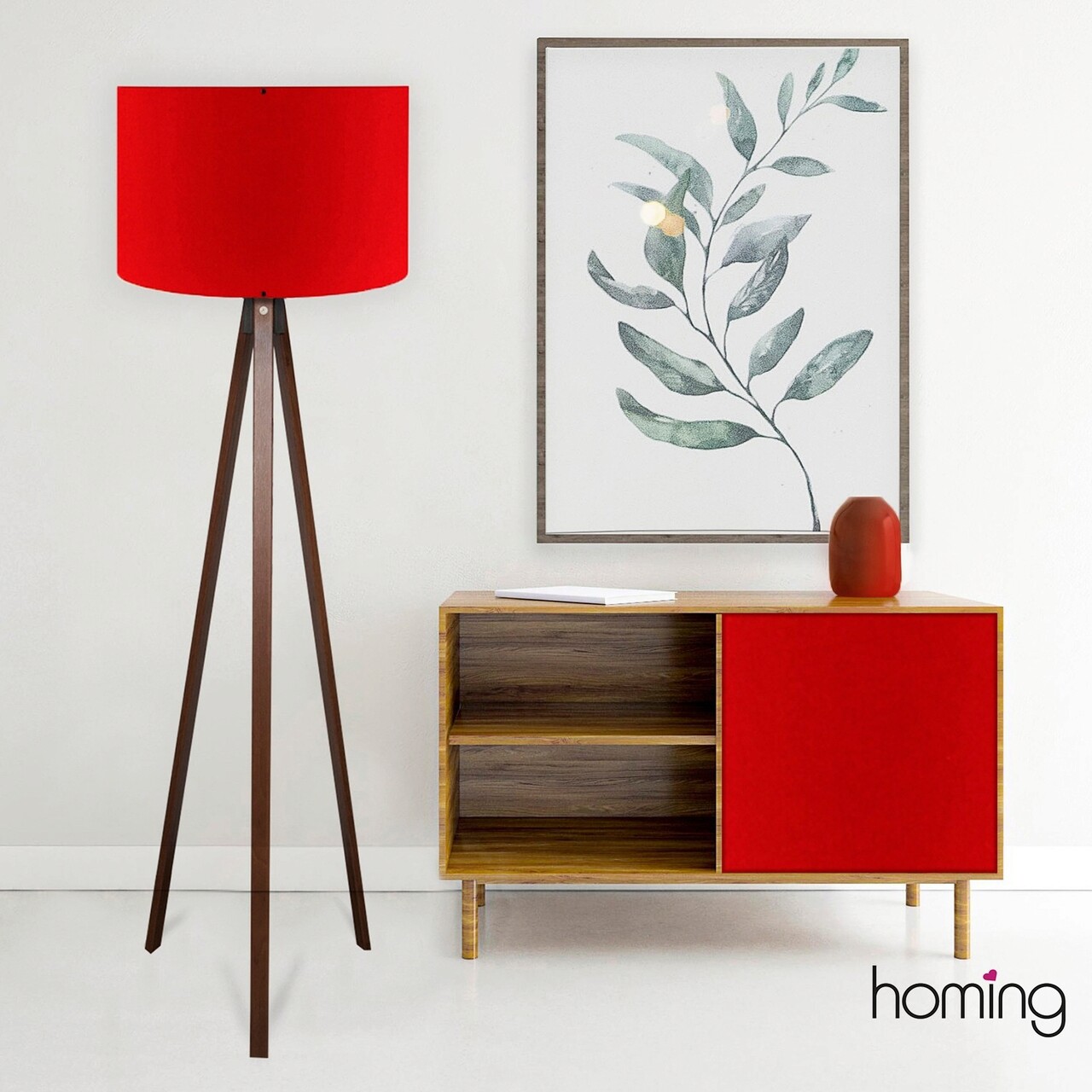 Lampadar, Opviq, 780SGN3478, Rosu - imagine 4